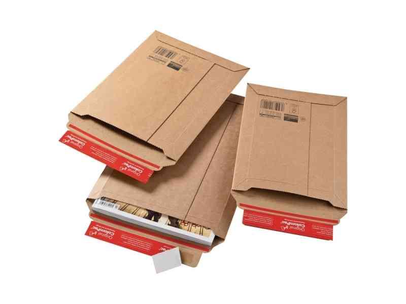 Colompac Papkonvolut, 150x250x50 mm, Brun - 20 stk.