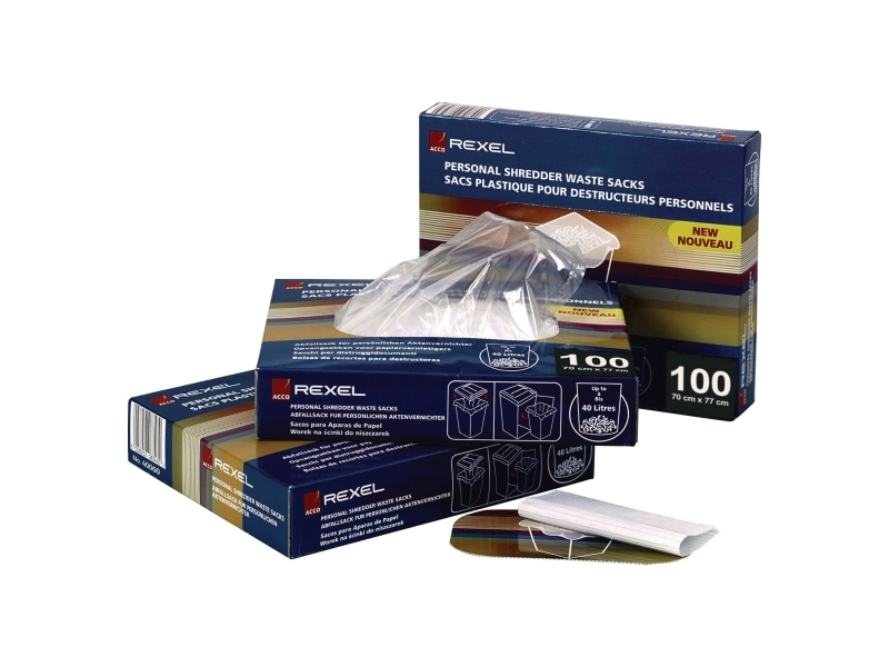 Rexel AS3000 Makulatorposer 175 Ltr. - 100 Stk.