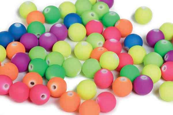 Perle`N Sjov Mat 10Mm Ass Farver 500G Pose