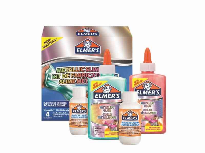 Elmer's Metalisk Slime Sæt