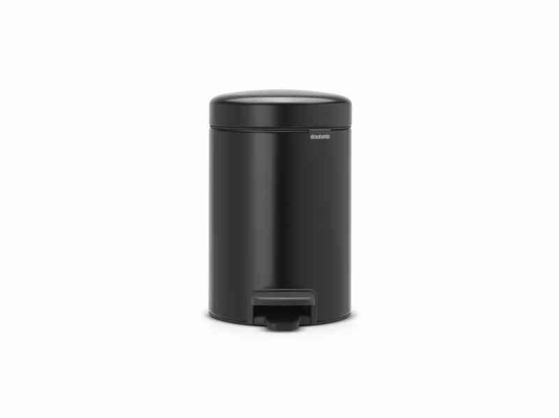 Brabantia Newlcon 3 L Pedalspand - Mat Sort