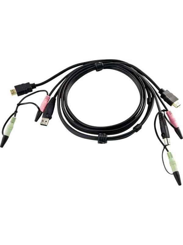 ATEN USB HDMI KVM-kabel 1,8 m