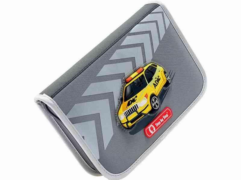 Step By Step 3D Pencilcase med Tilbehør Grå