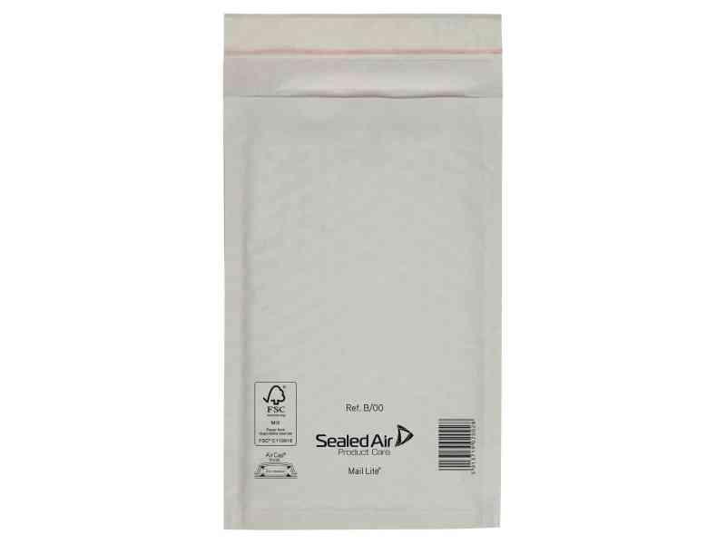 Boblekuverter Mail Lite, 120x210 mm - 100 stk.