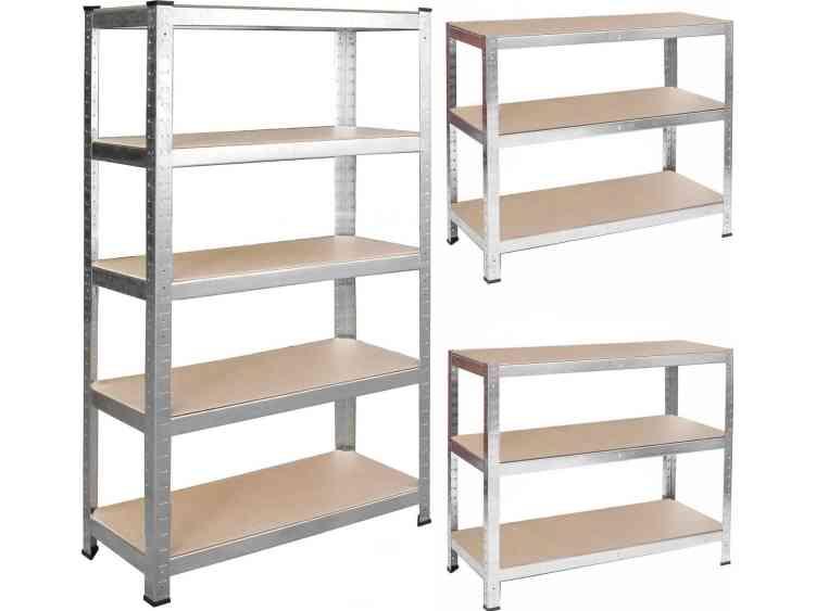 Humberg Opbevaringsreol I Metal 180X90x40 (4846)