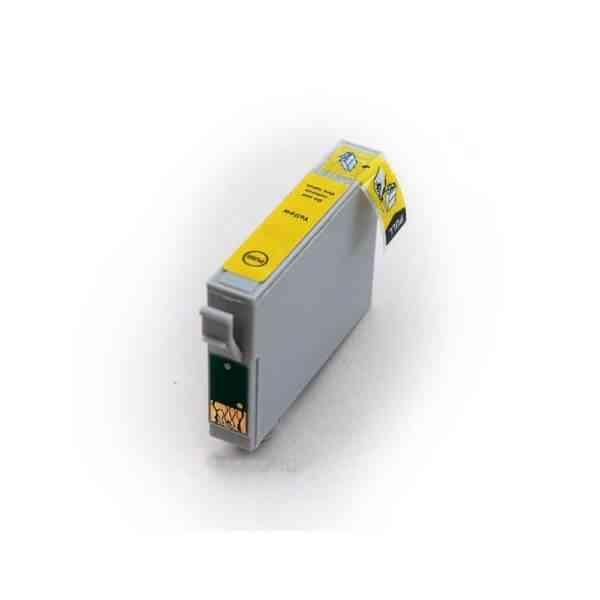 Epson 18XL gult blæk 10ml - Uoriginal C13T18144010