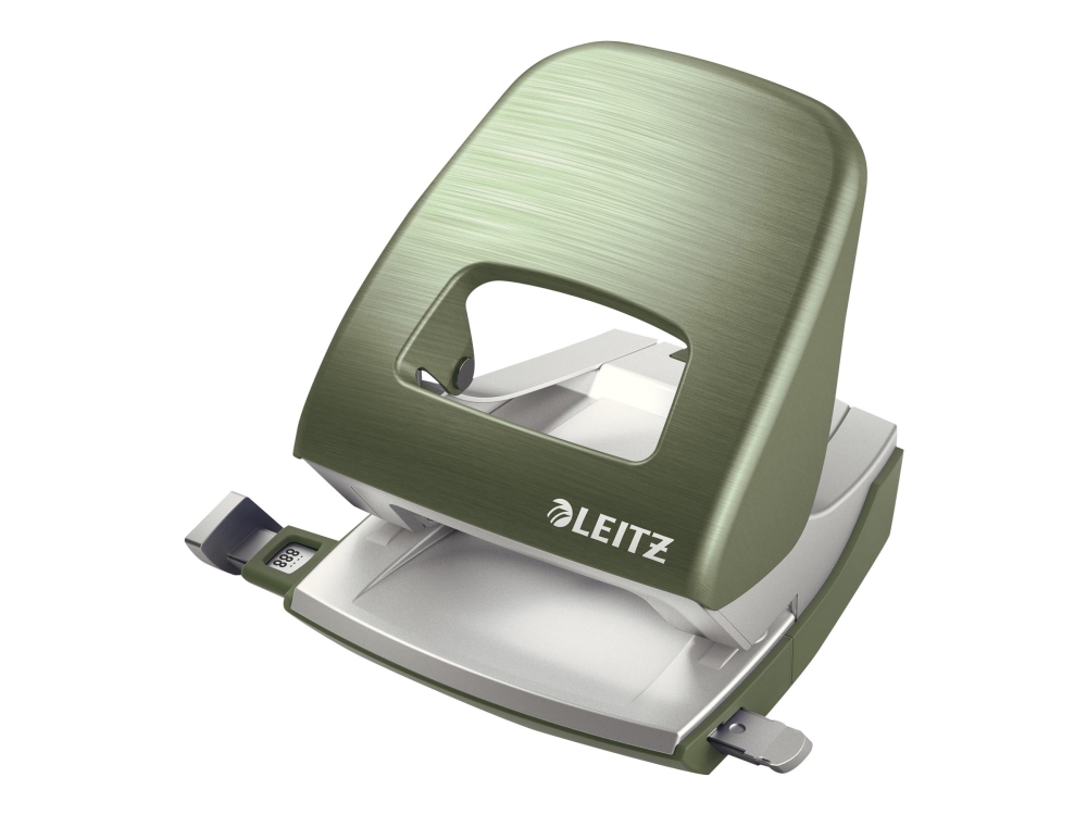 Hulapparat Leitz 5006 Nexxt, 2 Huls, Metal Celadon Grøn