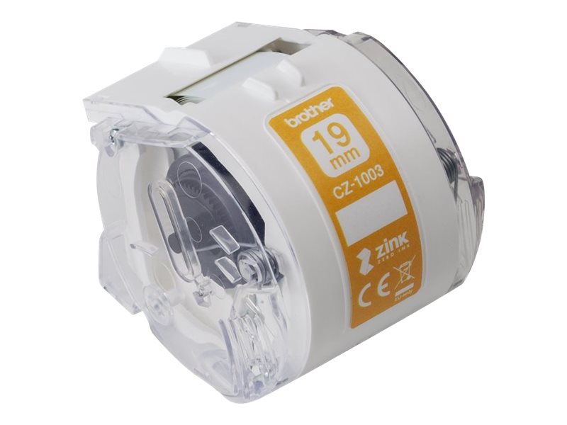 Labeltape Brother 19mm x 5m - Fantastisk tilbud!
