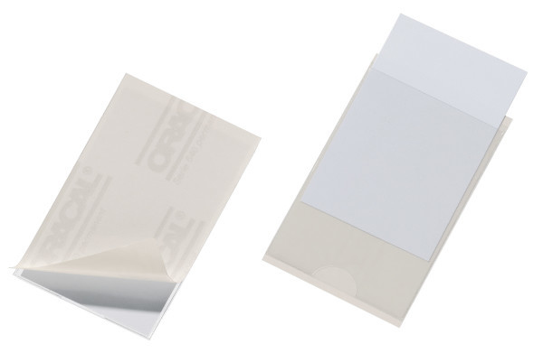 Holdbare Pocketfix Plastlommer, Gennemsigtige, 10 Stk