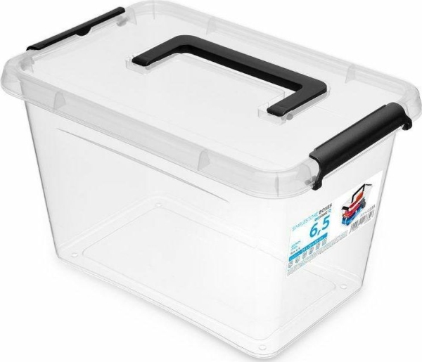 Orplast Rektangulær Opbevaringsboks med Håndtag 6,5L