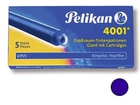 Pelikan Gtp/5 Kuglepenne i Königsblau - 5 Stk Tilbud!