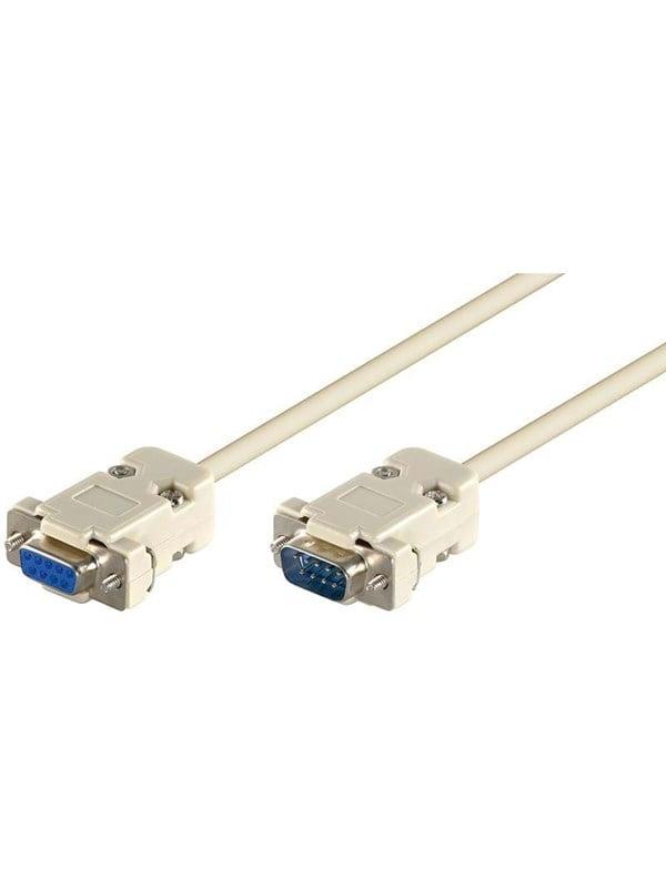 Pro Seriel RS232 9-pins Kabel (M/F) - 5m tilbud