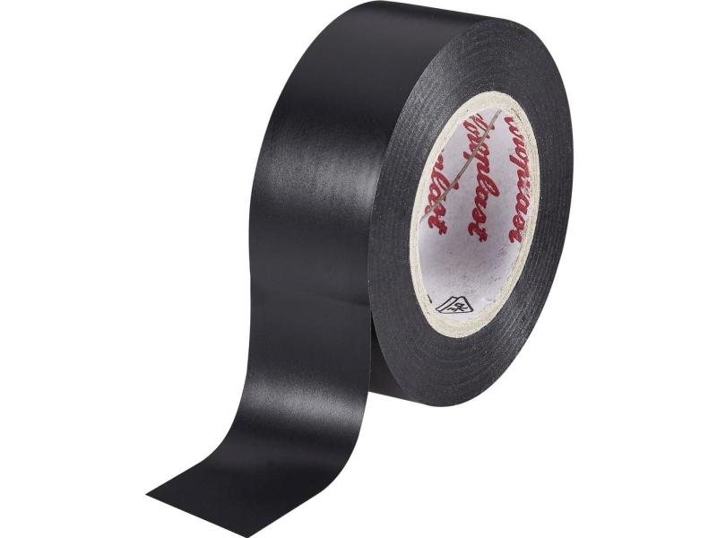 Coroplast PVC-tape Sort 25 m x 19 mm - Kvalitetstape