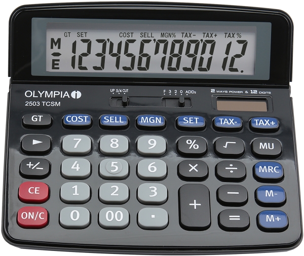 Olympia Bordregnemaskine 2503 Tcsm - Fantastisk tilbud!