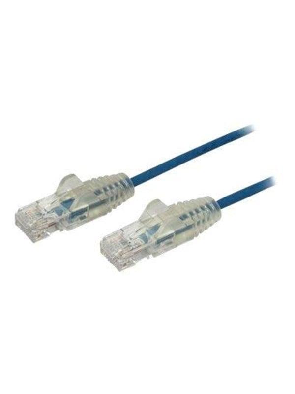 1,5 m CAT6 Netværkskabel - Blå Slim Patchkabel - Snagless