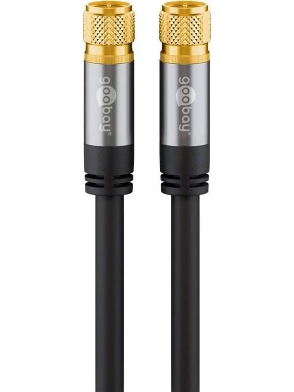 Pro SAT antennekabel 135 dB, 4x skærmet, 2m