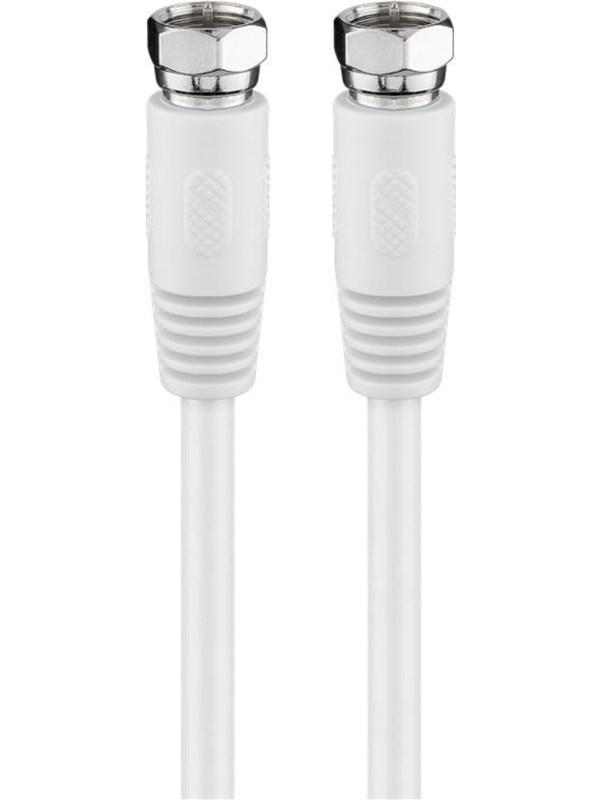 Pro SAT antennekabel (80 dB) 2x skærmet 2,5 m