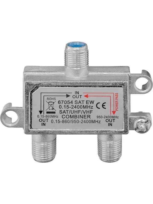 Pro SAT-TV kombiner - DC pass, hurtig levering!