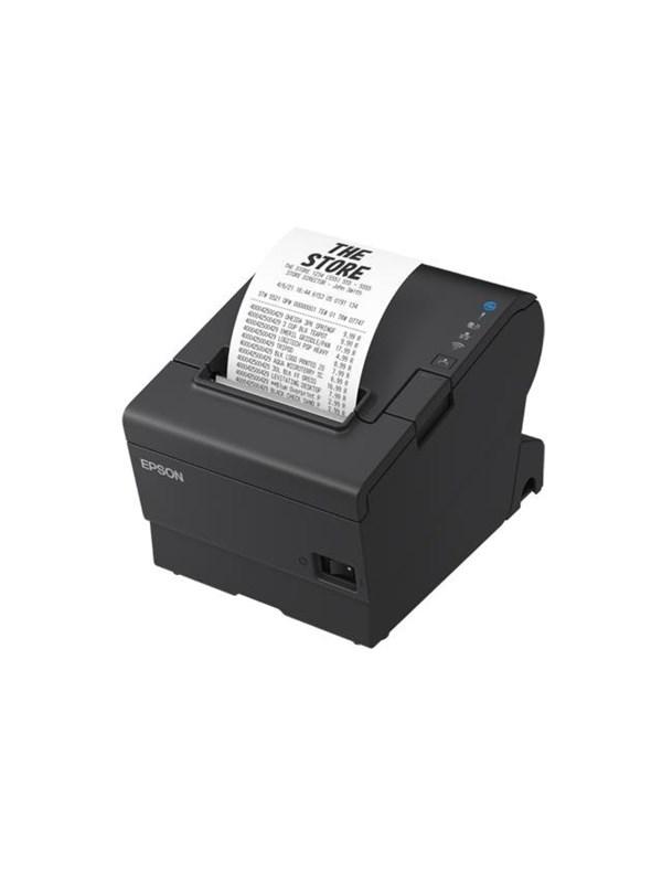 Epson TM-T88VII Sort Termisk Kvitteringsprinter - USB & LAN