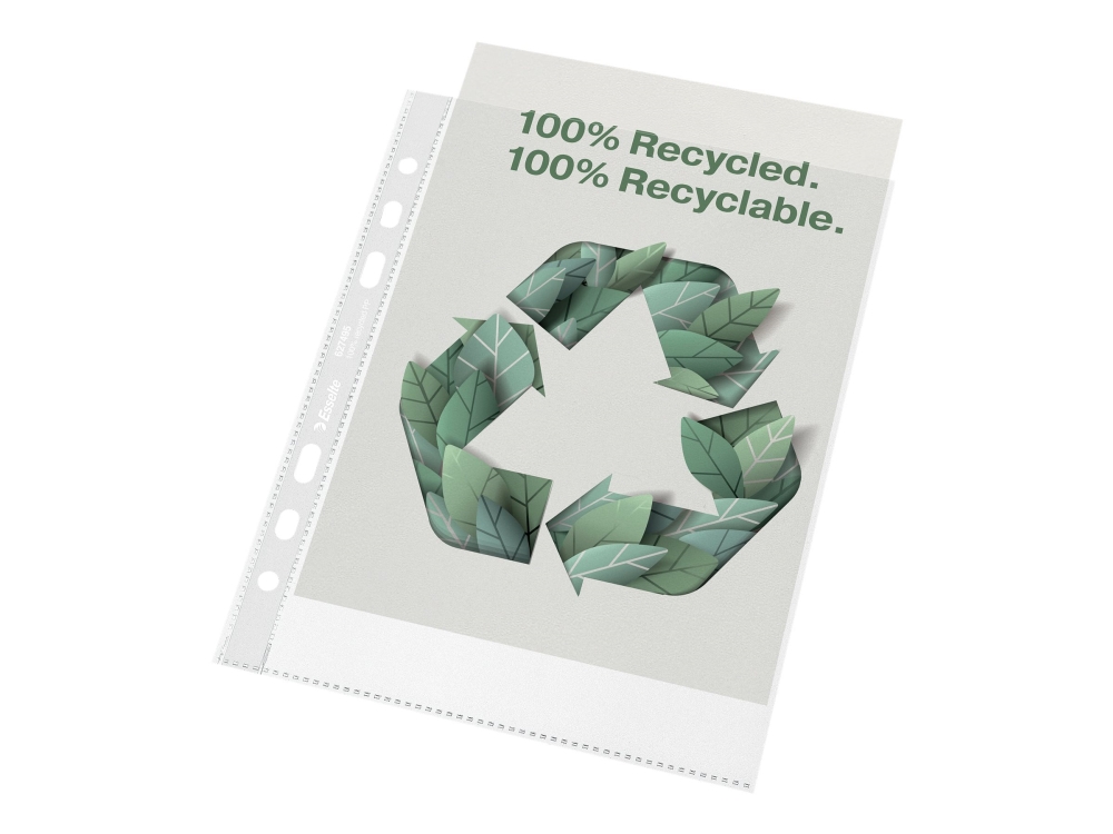 Esselte Recycle Lomme A5 - Bæredygtig plastlomme
