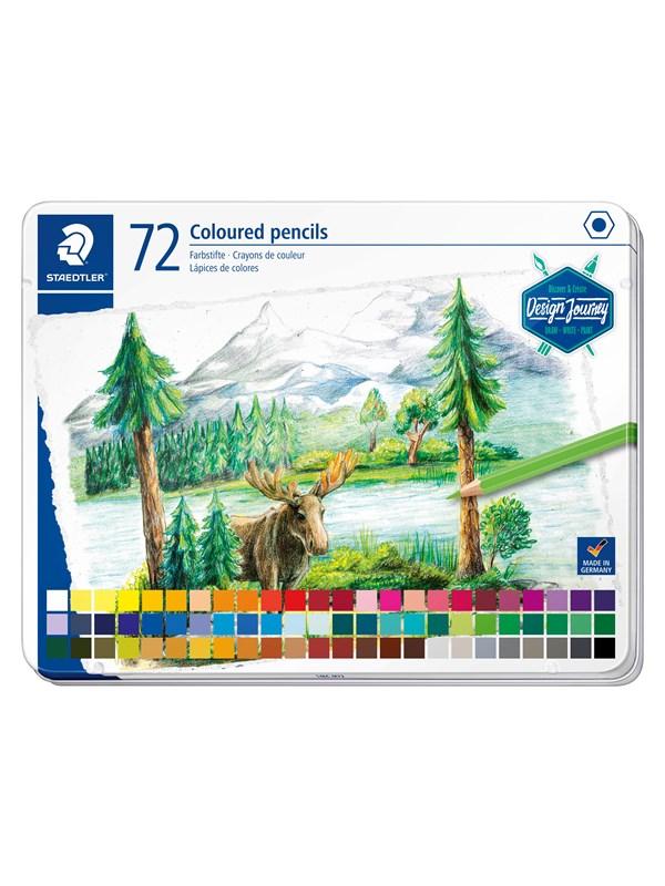 Staedtler Farveblyanter 72 Stk. - Perfekt til kreative projekter!