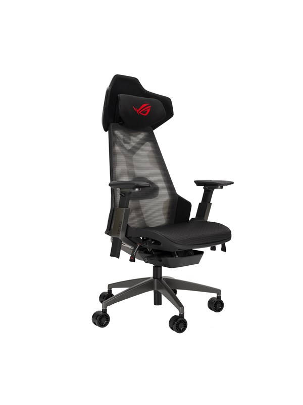 ASUS ROG Destrier Gaming Stol - Futuristisk Design - Sort