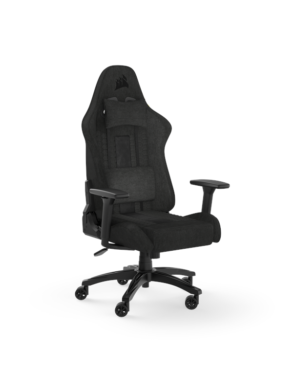 Corsair TC100 Gamer Stol i Sort Stof - Komfort og Kvalitet
