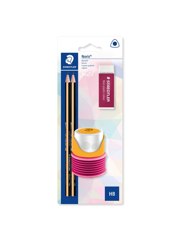 Staedtler Mixed Sæt med blyanter og viskelæder i pastel