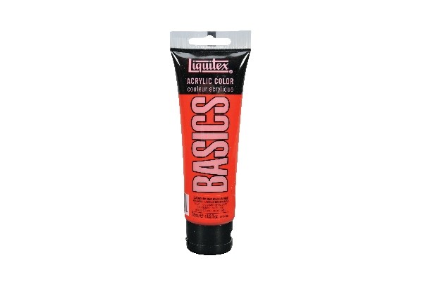 Basics 118ml Akrylfarve - Cadmium Rød Medium Hue 151