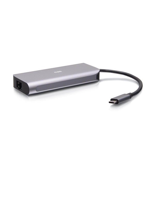 C2G USB-C 4.0 Mini Docking Station - 6-i-1 med HDMI og Ethernet