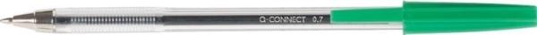 Q-Connect Kuglepen med Udskiftelig 0,7 mm Refill - Grøn
