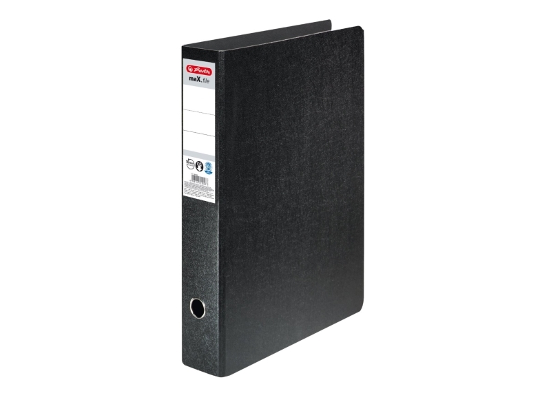 Herlitz A3 Brevordner i Sort - Perfekt til Arkivering