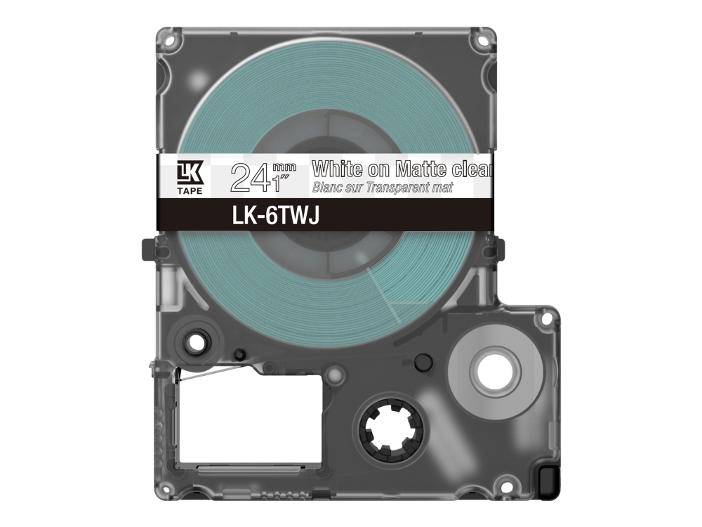 Epson Labelworks Lk-6Twj - Hvid Mat Tape - 2,4 cm x 8 m