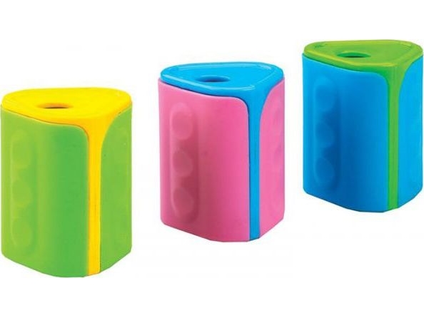 Center Plastspidser med Beholder i Blandede Farver