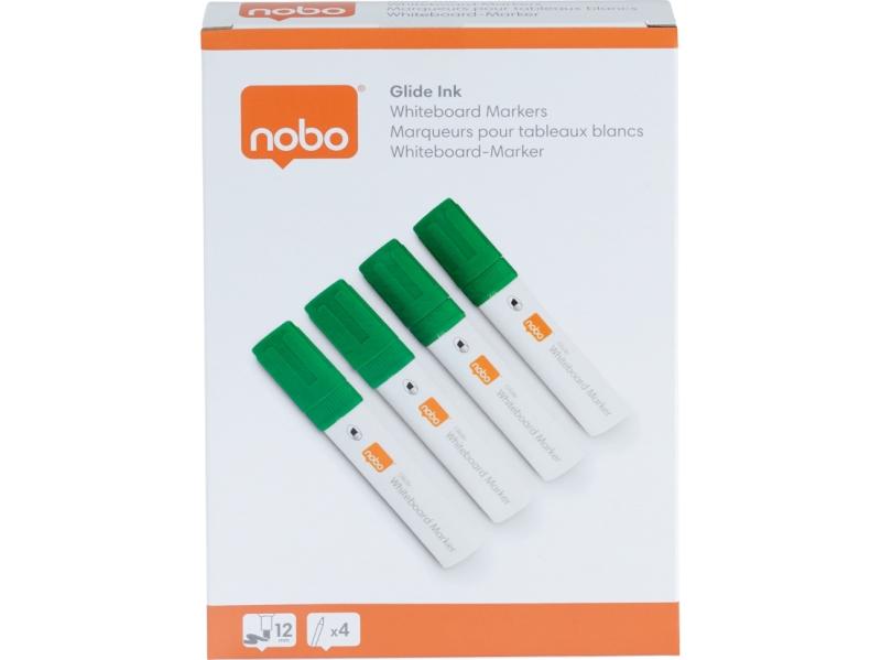 Hvidtavlemarker Glide J Skrå Nobo Grøn/4 - Få det nu!