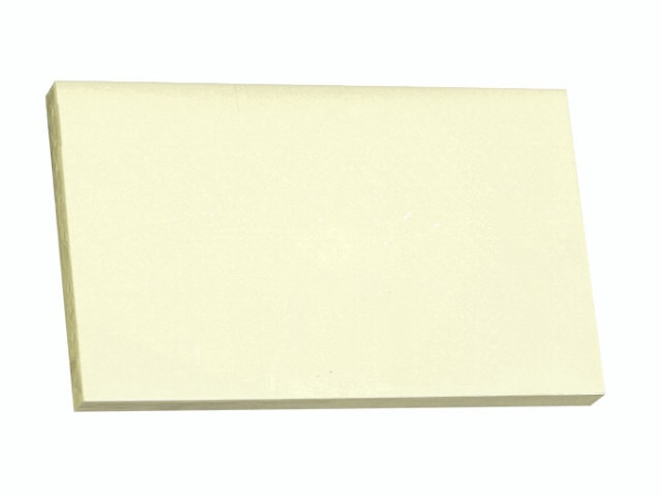 Notater Q-Line Stick'n Gul 76x127mm - 12 Stk Pakke