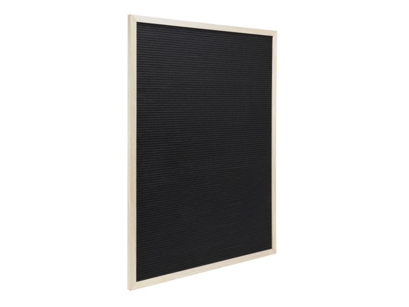 Securit® Væg Bogstavtavle med Teakramme 60x80 cm