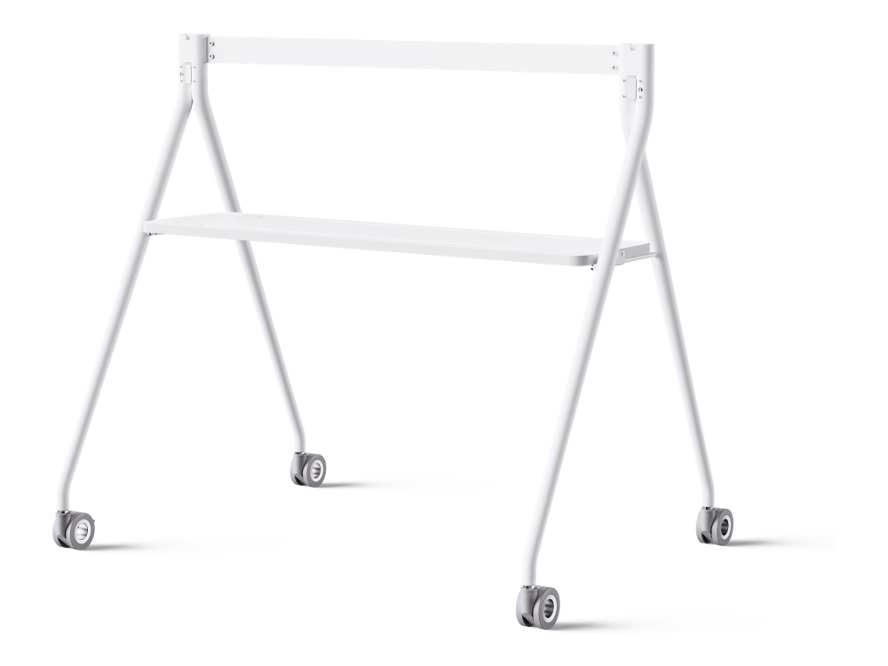 Yealink Mb-Floorstand 650T - Vogn til Fladskærm - Hvid