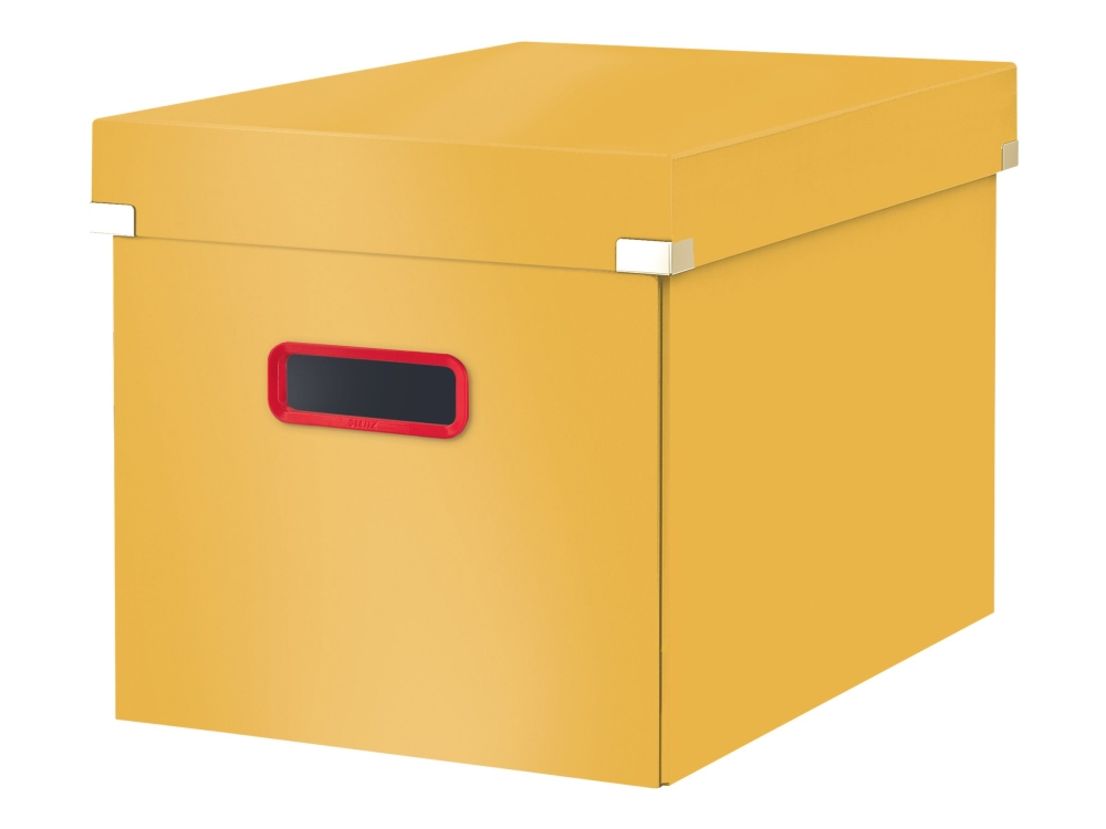 Leitz Click & Store Cosy Cube Opbevaringsboks - Varm Gul