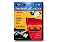 Fellowes 125 Micron Laminering Poser - 75 x 105 mm