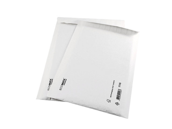 Bobleposer Ecomax 320x455mm Hvide - 50 stk. Pakke