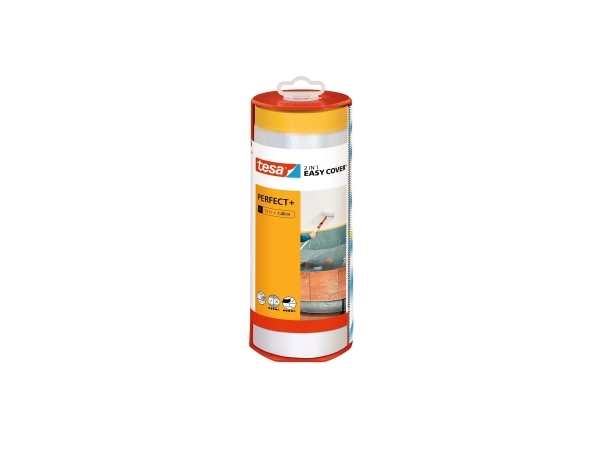 Tesa Easy Cover Perfect+ - Transparent HDPE 33000x1400 mm