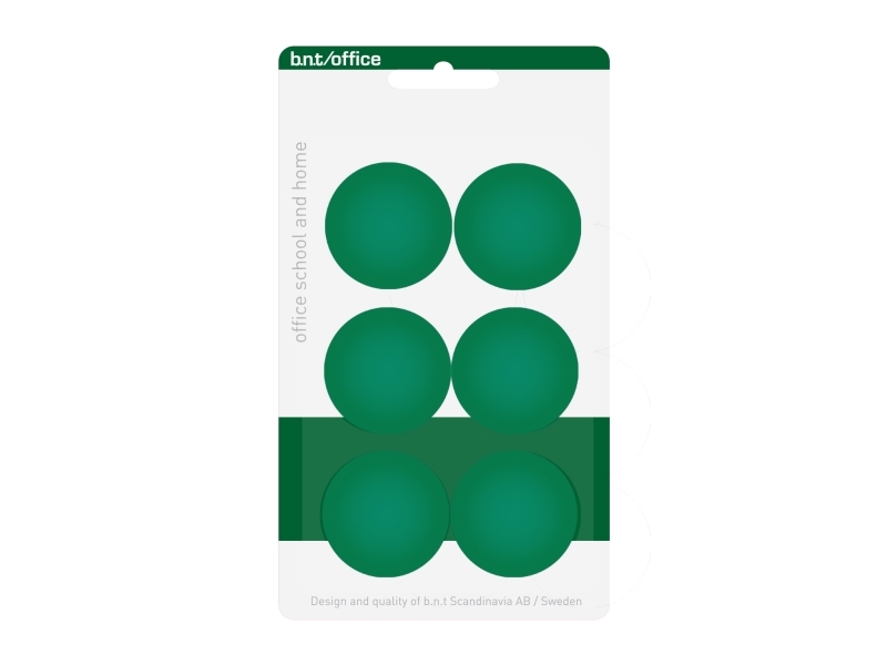 Magnet Sæt 30mm - 6 Stk. GrN90x10x160mm, God Tilbud!