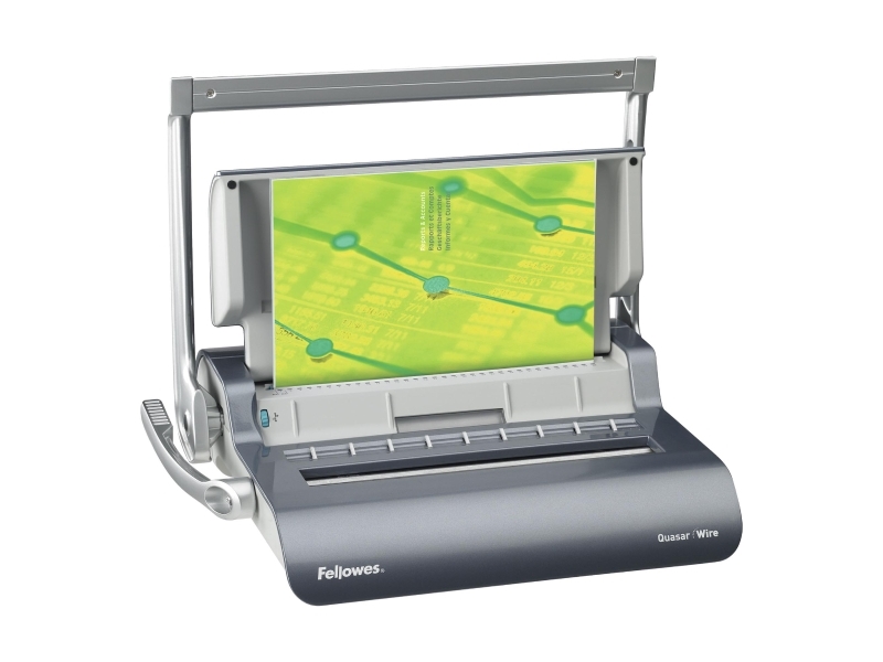 Fellowes Quasar 130 Wire Spiralindbindingmaskine på tilbud