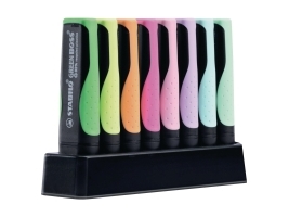 Stabilo Green Boss Highlighter - Assorterede Farver