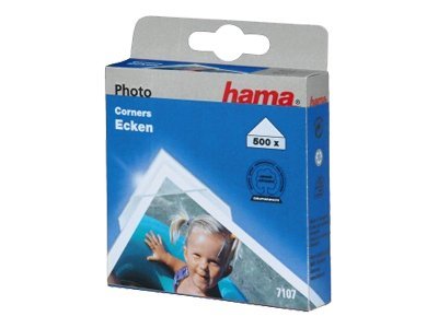Hama Monteringshjørner - 500 stk. til kontoret