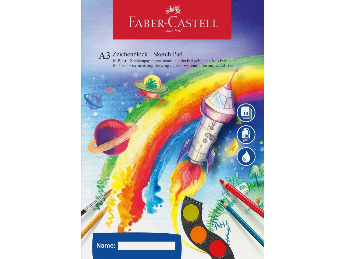 Faber-Castell Malebog A31 til Børn - 10 Sider