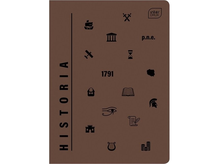 Interdruk A5 Skolehæfter 60 Ark Kratka UV History (10 stk)