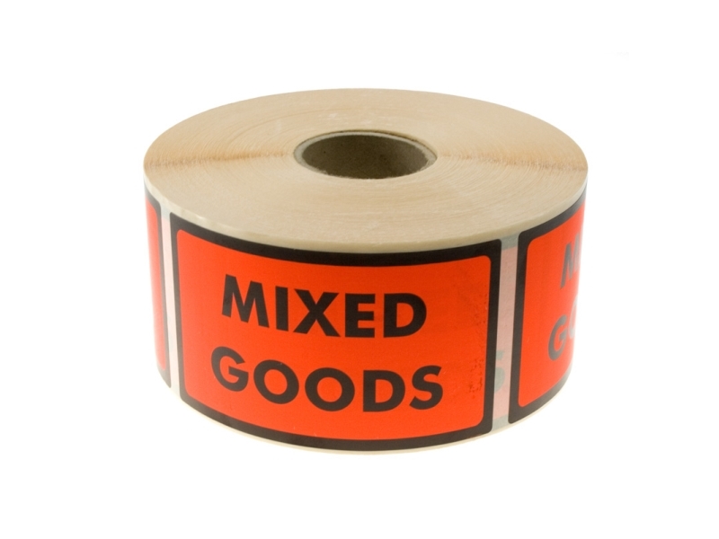 Advarselsetiketter til Mixed Goods - Hurtig levering!