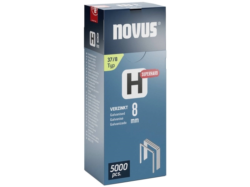 Novus Tools Hæfteklammer Type 37 - 5000 Stk. Tilbud!